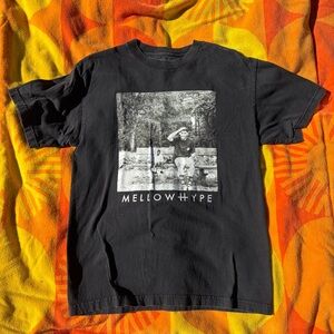 MellowHype Left Brain Hodgy Beats Odd Future OFWGKTA Black T-shirt sz Medium OG